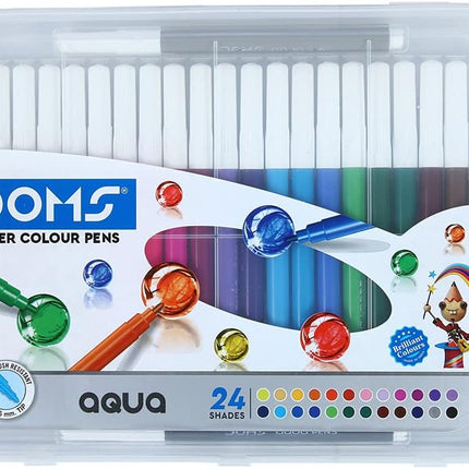 DOMS Art Supplies for Kids Oil Pastels Crayons Water Colours Brush Pens Drawing and Craft Kit