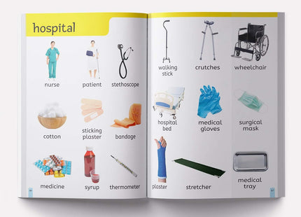 My First 1000 Words: Early Learning Picture Book to learn Alphabet, Numbers, Shapes and Colours, Transport, Birds and Animals, Professions, Opposite Words,