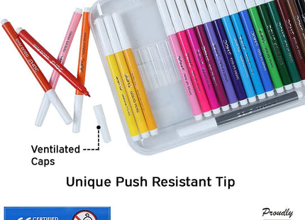 DOMS Art Supplies for Kids Oil Pastels, Crayons, Watercolour Cakes, Brush Pens, Pastel & Aqua Sketch Pens, Art Strokes Gifting Kit | Drawing, Colouring, Painting & School Crafts – Multiple Options
