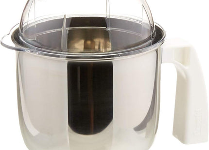 Preethi Mixer Grinder Jar MGA 504 / MGA 511 / MGA 514  Compatible with Blue Leaf Diamond, Platinum, Popular Galaxy  Chutney Jar, Dry Jar, Liquid Jar  4‑Pin Jar for All Models