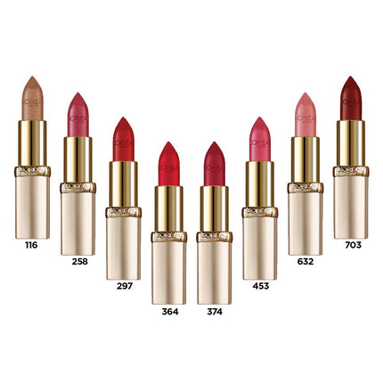 L'Oréal Paris Color Riche Lipstick Satin & Matte Finish Rich Lip Colour Makeup Collection