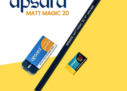 Apsara Matt Magic Pencil 2.0 [Pack of 10]