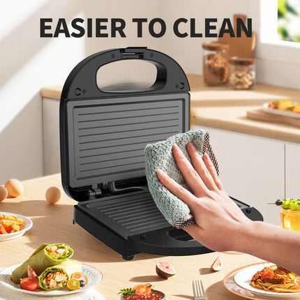 Winning Star Sandwich & Toastie Maker Non-Stick Grill Plates Classic 750W , 5-in-1 Interchangeable Plate