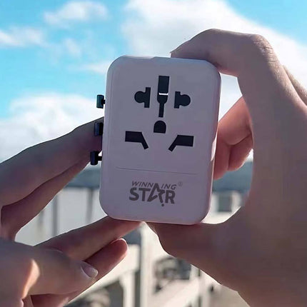 Winning Star 4 Way Extension Socket with USB Type C Charging 2500W