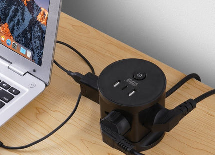 Winning Star Extension Sockets & Plug Adapters Collection | Power Socket Adapter 4 outlets 2500W 2 USB 1 Type-C 4 outlets + 2 USB + 1 Type-C, 3m cable, Power Socket Adapter 4 outlets 2500W EU Plug Silver 4 outlets, 5m cable, Power Socket Adapter...