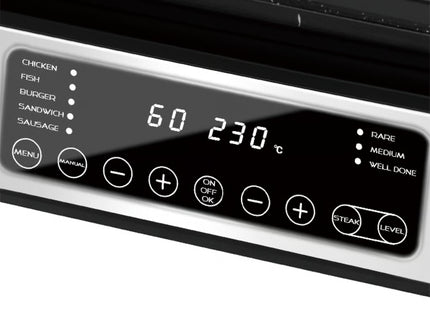 Lexical Contact Grills Collection | Contact Grill 2000W Panini Press | Sandwich Grill | Electric Grill | Countertop Grill