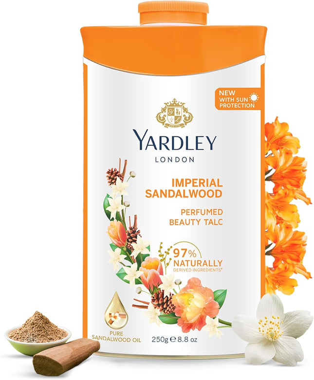 Yardley London - Imperial Sandalwood Talc for Women, 250g
