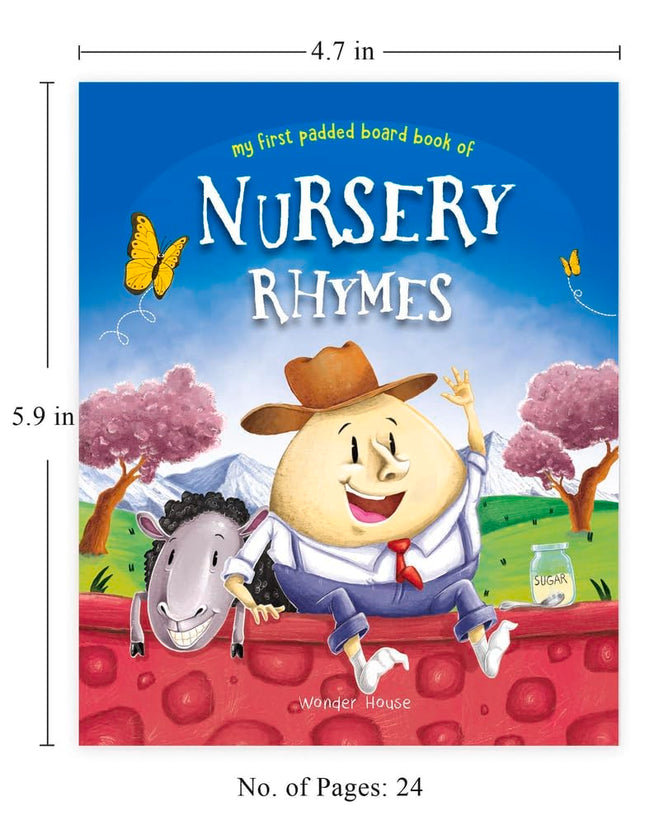 Nursery Rhymes Board Book (My First Book Series): Illustrated Classic Nursery Rhymes