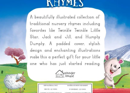Nursery Rhymes Board Book (My First Book Series): Illustrated Classic Nursery Rhymes
