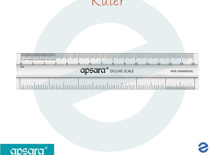 Apsara Platinum 5 Pieces Writing Kit - Pencils + Eraser + Sharpener + Ruler + ZOFAX Black Ball Pen