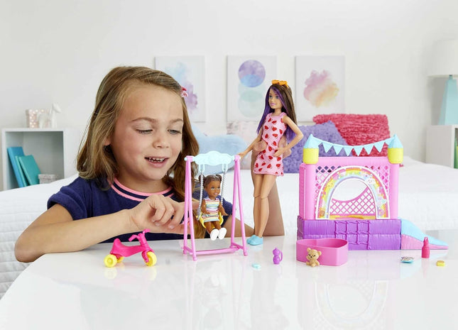 Barbie Fashionistas Doll with Accessories – Unique Inclusive Look with Diverse Style & Fashion – HHB67