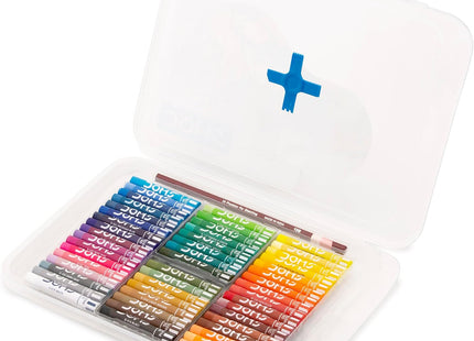 Doms 50 Assorted Colour Shades Oil Pastels - Rich Bright Smooth Even Shades