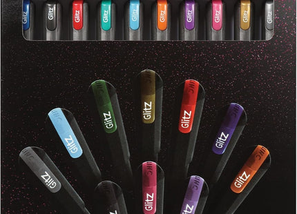 Pentonic Writing Pens | Gel Pen, Ballpoint Pen & Glitter Gel | 0.6mm/0.7mm/1.0mm | 10 & 12 Pack