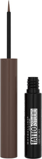 Maybelline TattooStudio Liquid Ink Eyeliner Rustic Brown 36HR Long-Lasting Liquid Eyeliner, Waterproof, Smudge-Resistant, Precision Brush Tip, Intense Matte Finish