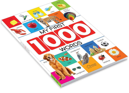 My First 1000 Words: Early Learning Picture Book to learn Alphabet, Numbers, Shapes and Colours, Transport, Birds and Animals, Professions, Opposite Words,