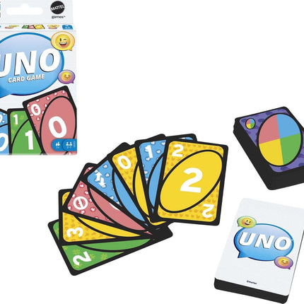 Mattel Card Games for Kids & Family – UNO + Flip, Pic Flip, DOS & ICONIC