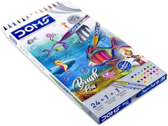 Doms Brush Pens (26 Shades)