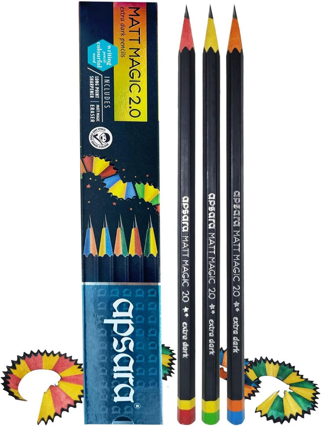 Apsara Matt Magic Pencil 2.0 [Pack of 10]
