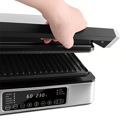 Lexical Germany Contact Grill 2000W Sandwich Maker Panini Press 180 Degree Open Grill