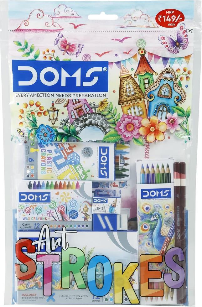 DOMS Gift Assortment for Kids Art Strokes Kit