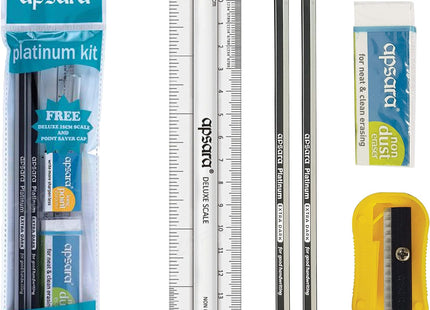 Apsara Stationery Collection Pencils, Erasers & Sharpeners for Writing, Drawing, Sketching & Marking | School Supplies & Gift for Kids