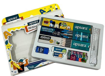 Apsara Writing Kit for Smarter Children, Includes Pencils, Eraser, Sharpener