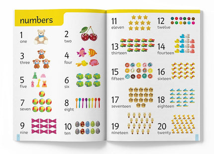 My First 1000 Words: Early Learning Picture Book to learn Alphabet, Numbers, Shapes and Colours, Transport, Birds and Animals, Professions, Opposite Words,