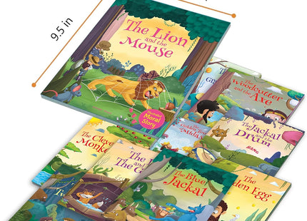 Illustrated Moral Stories (Collection of 10 Books)