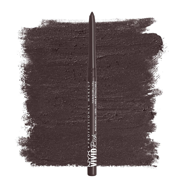 NYX Professional Makeup Vivid Rich Mechanical Eye Pencil – Always Onyx Black Eyeliner