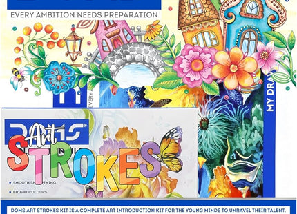 DOMS Gift Assortment for Kids Art Strokes Kit