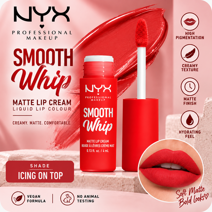 NYX Professional Makeup Lip Makeup Collection Smooth Whip Matte Lip Cream & This Is Milky Gloss