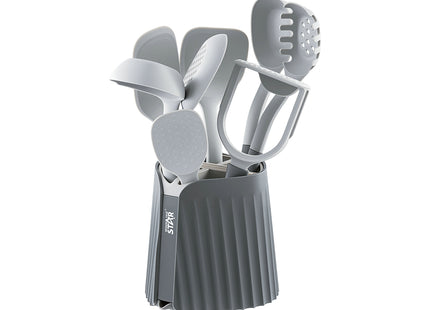 Winning Star Kitchen Utensil Sets Collection | 7-in-1 Nylon Kitchen Utensil Set 33.5 5g, 7-in-1 Silicone Kitchen Utensil Set 28.5 130g | Models ST-7508, ST-7507 | Cooking Utensils | Silicone Utensils | Nylon Utensils | Spatula Set