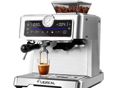 Lexical LEM Automatic Coffee Machine | Espresso Maker | Coffee Maker | Cappuccino Machine | Latte Maker