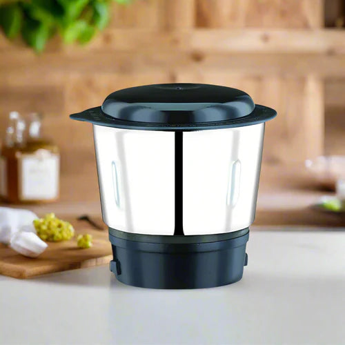 Bajaj Original Jar Liquid DRY Chutney for Mixer Grinder Compatible for other Brand like 4 Fin Jar Philips GX1, GX3, GX4, GX8, GX3501, GX3701, GX4701, GX3000, GX400, GX3, 702,Bravo Dlx, Twister Deluxe, Twister