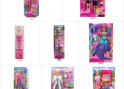 Mattel Barbie Dolls & Playsets Collection - Fashion, Career, Fantasy & Role-Play Barbie Toys
