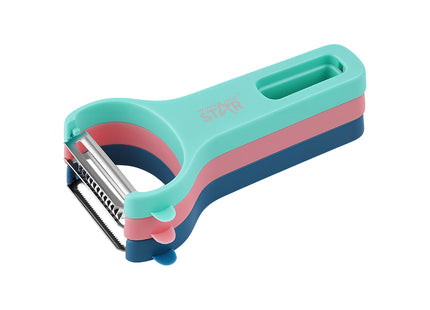 Winning Star Peelers Collection | 3-in-1 Peeler 7.3 52g | Models ST-7627 | Vegetable Peeler | Fruit Peeler | Kitchen Tool | Prep Tool