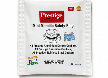 Prestige Pressure Cooker Genuine Replacement Parts – Pressure Regulator, Safety Valves, Pressure Indicator & Sealing Gasket