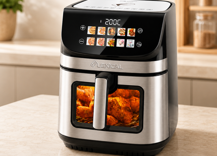 Lexical Air Fryers Collection – 9L & 12L Digital Air Fryers | 1600W, 2100W & 2350W| Digital Air Fryer | Large Air Fryer