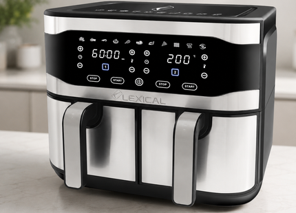 Lexical Air Fryers Collection – 9L & 12L Digital Air Fryers | 1600W, 2100W & 2350W| Digital Air Fryer | Large Air Fryer