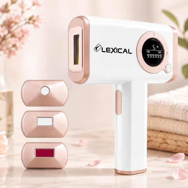 Lexical Hair Removal Devices Collection | Laser Hair Removal Device 36W Up to 999,999 flashes | Models LLH-5580 | Up to 999,999 flashes | Ipl Hair Remover | Beauty Device | Personal Care