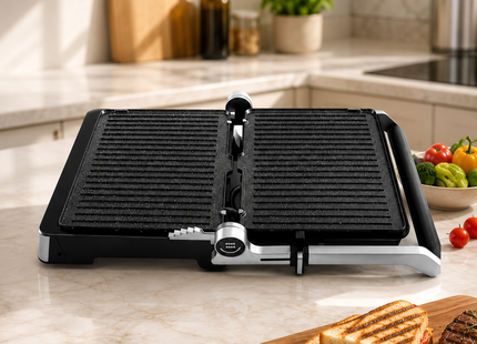 Lexical Contact Grills Collection | Contact Grill 2000W Panini Press | Sandwich Grill | Electric Grill | Countertop Grill