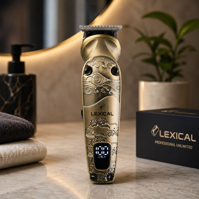 Lexical Germany 8-in-1 Hair Clipper Rechargeable Hair & Beard Trimmer USB Type-C Charging