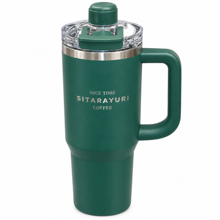 Sitarayuri Triple Hot Cold Drink Insulated Tumbler 600ml 900ml Coffee Tea Travel Office Sports