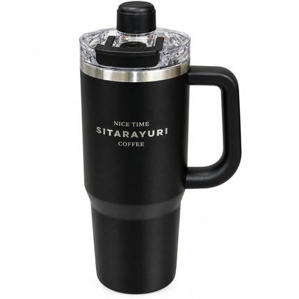 Sitarayuri Triple Hot Cold Drink Insulated Tumbler 600ml 900ml Coffee Tea Travel Office Sports