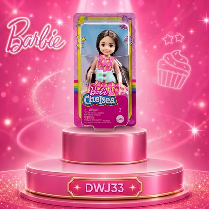 Mattel Barbie Family Friends Fashion Dolls Chelsea Skipper Playsets Baking Collection Toys
