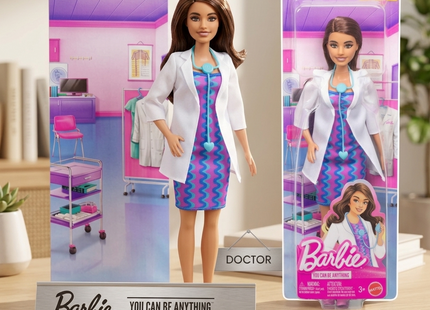 Mattel Barbie & Chelsea Dolls Collection - Beach, Fashion, Career, Travel & Playset Adventures