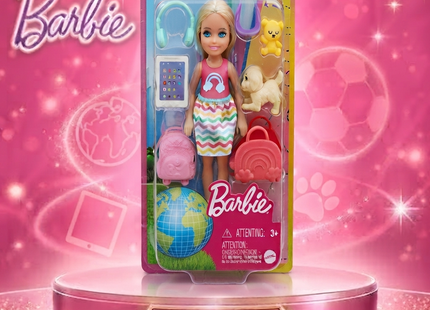 Mattel Barbie & Chelsea Dolls Collection - Beach, Fashion, Career, Travel & Playset Adventures