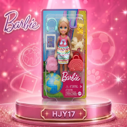 Barbie Dolls and Chelsea Playsets Collection Fashion Career Beach Travel Toys