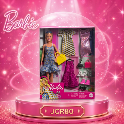 Mattel Barbie Family Friends Fashion Dolls Chelsea Skipper Playsets Baking Collection Toys