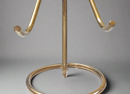 Royal Rapture Keepsake Heart Urn Stand – Elegant Silver Memorial Display for Ashes 3" 6" (RSM01)